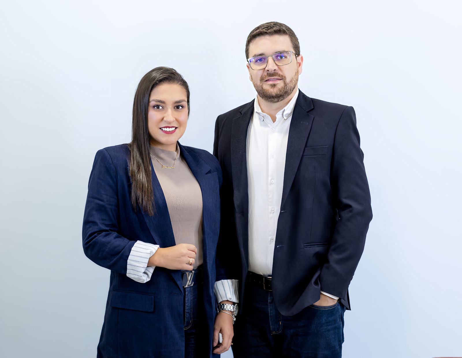 Os sócios João Pedro Gonçalves Quintana e Juliana Gonçalves de Oliveira